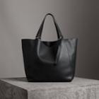Burberry Burberry Large Bonded Leather Tote