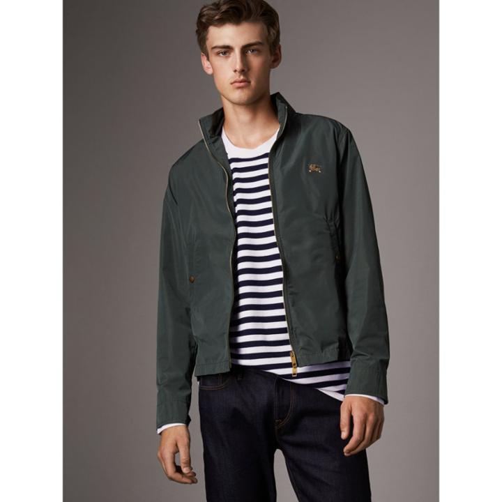 Burberry Burberry Lightweight Technical Jacket, Size: Xl, Green