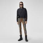 Burberry Burberry Logo Technical Merino Wool Jacquard Sweater, Size: Xs, Grey