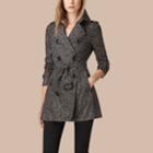 Burberry Burberry Lightweight Trench Coat, Size: 06, Blue