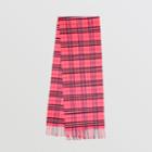 Burberry Burberry The Classic Vintage Check Cashmere Scarf, Pink