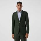 Burberry Burberry English Fit Wool Mohair Tailored Jacket, Size: 46r, Green