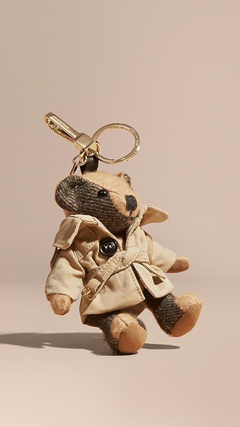 Burberry Thomas Bear Charm In Trench Coat