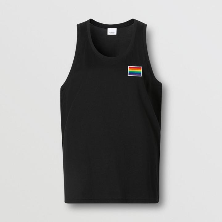 Burberry Burberry Rainbow Appliqu Cotton Vest