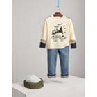 Burberry Burberry Relaxed Fit Stretch Denim Jeans, Size: 8y