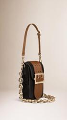 Burberry The Belt Bag -oblong In Suede