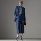 Burberry Burberry Graffiti Vintage Check Jersey Turtleneck Bodysuit