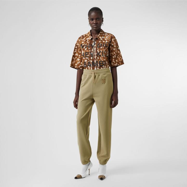 Burberry Burberry Monogram Motif Technical Trackpants, Brown