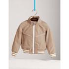 Burberry Burberry Lightweight Bomber Jacket, Size: 8y, Beige