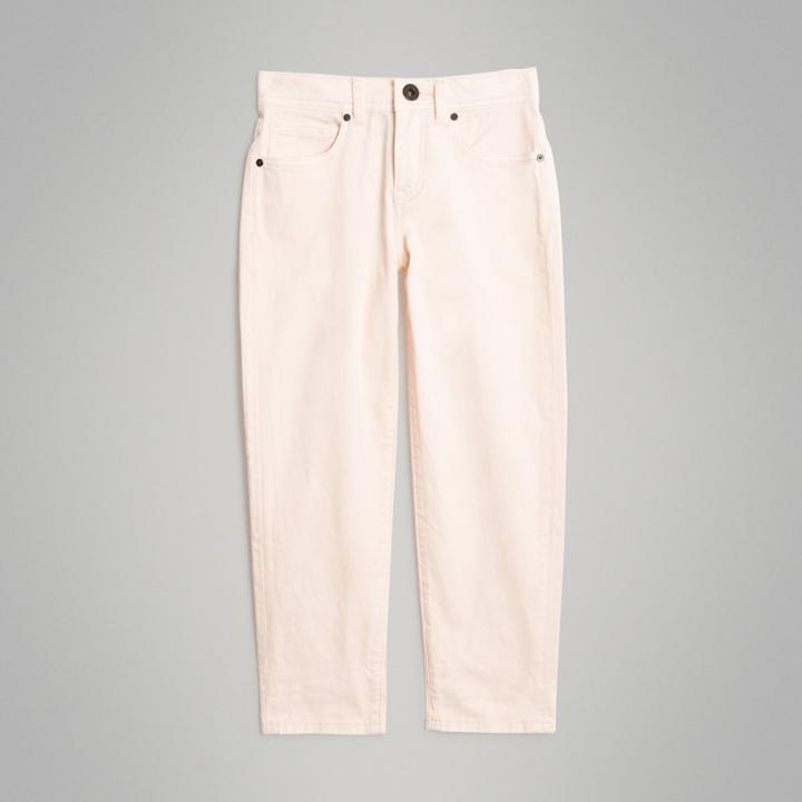 Burberry Burberry Childrens Relaxed Fit Stretch Denim Jeans, Size: 12y, Pink