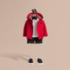 Burberry Burberry Hooded Field Jacket, Size: 2y, Red