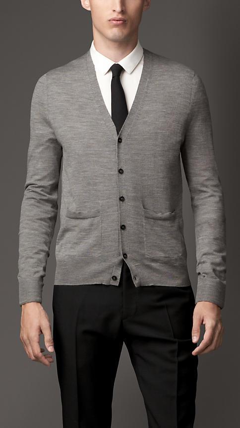 Burberry Merino Wool Cardigan
