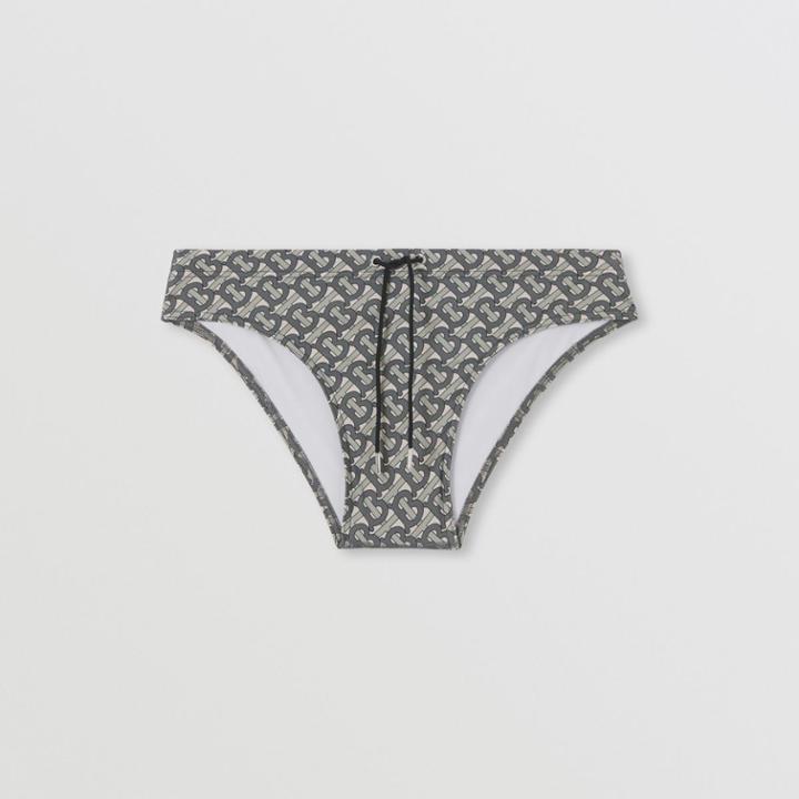 Burberry Burberry Monogram Print Swim Briefs, Size: L