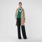 Burberry Burberry The Camden Car Coat, Size: 04, Yellow