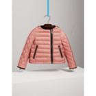 Burberry Burberry Showerproof Down-filled Jacket, Size: 14y, Pink