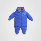 Burberry Burberry Childrens Down-filled Puffer Suit, Size: 12m, Blue