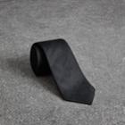 Burberry Burberry Modern Cut Check Silk Tie, Black