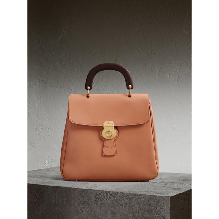 Burberry Burberry The Large Dk88 Top Handle Bag, Orange