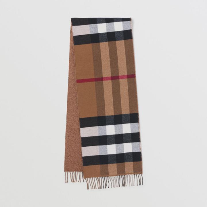 Burberry Burberry Check Cashmere Blend Scarf