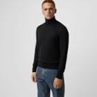 Burberry Burberry Cashmere Silk Roll-neck Sweater, Black