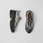 Burberry Burberry Cotton Canvas And Nylon Arthur Sneakers, Size: 42, Black/white