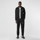 Burberry Burberry Logo Graphic Jersey Trackpants, Black