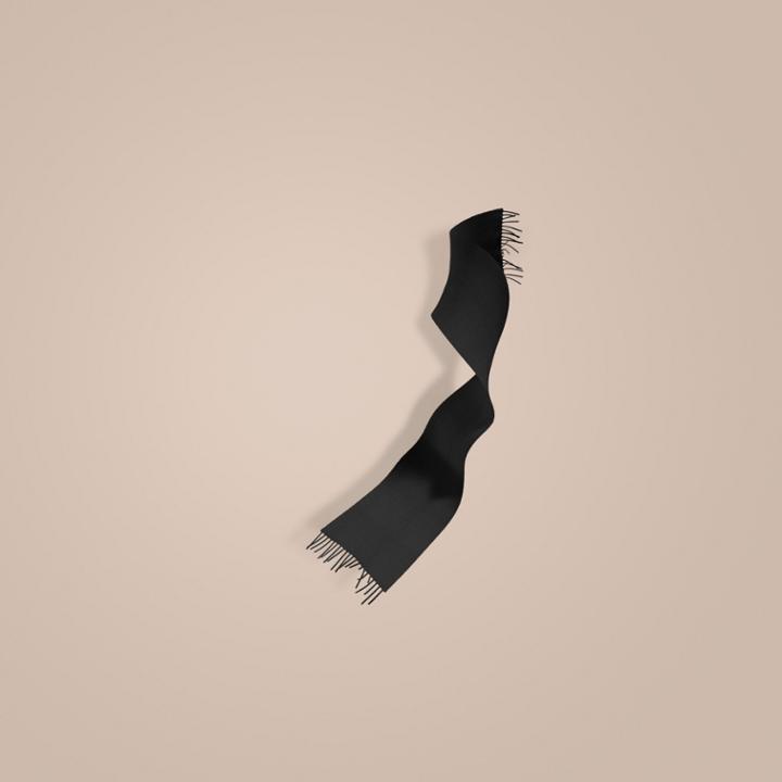 Burberry Burberry The Mini Classic Cashmere Scarf, Size: Os, Grey
