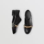 Burberry Burberry Link Detail Leather Brogues, Size: 39, Black