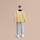Burberry Burberry Pigment-dyed Cotton Jersey Sweatshirt, Size: 12y, Yellow