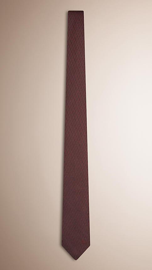 Burberry Modern Cut Silk Jacquard Tie