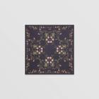 Burberry Burberry Rose Print Silk Square Scarf, Black