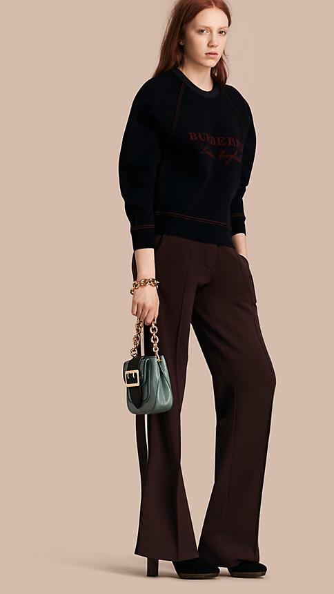 Burberry High-shine Technical Track Pants