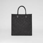 Burberry Burberry Monogram Recycled Polyester Jacquard Tote