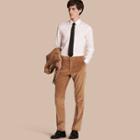 Burberry Slim Fit Cotton Corduroy Trousers