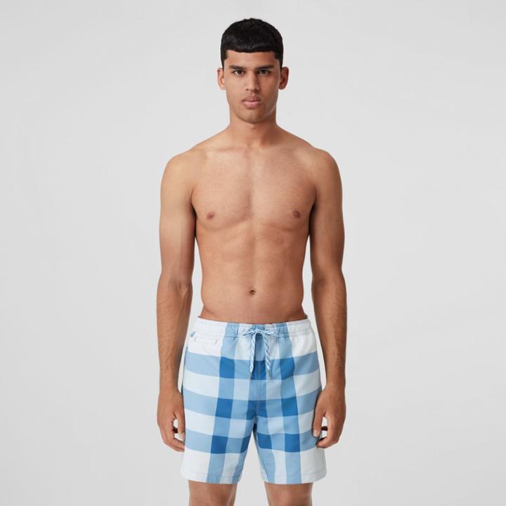 Burberry Burberry Check Print Swim Shorts