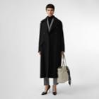 Burberry Burberry Double-faced Cashmere Tailored Coat, Size: 06, Black