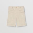 Burberry Burberry Cuff Detail Wool Cargo Shorts, Size: 46