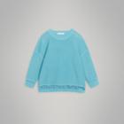 Burberry Burberry Childrens Number Print Cotton Sweatshirt, Size: 10y, Blue