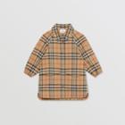 Burberry Burberry Childrens Vintage Check Cotton Shirt Dress, Size: 2y, Beige