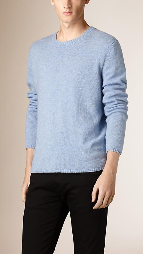 Burberry Lightweight Crew Neck Cashmere Sweater
