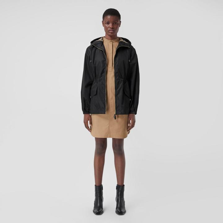 Burberry Burberry Lightweight Econyl Hooded Jacket, Size: 02