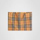 Burberry Burberry Childrens Vintage Check Cashmere Snood, Size: Os, Yellow