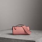 Burberry Burberry The Leather Barrel Bag, Pink
