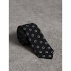 Burberry Burberry Slim Cut Spot Print Silk Crepe Tie