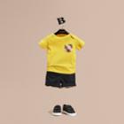 Burberry Burberry Check Pocket T-shirt, Size: 6m, Yellow