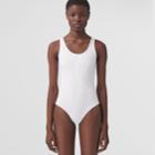 Burberry Burberry Logo Graphic Bio-based Stretch Nylon Swimsuit, Size: Xxs