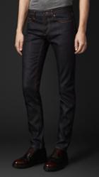 Burberry Prorsum Skinny Fit Indigo Selvedge Jeans