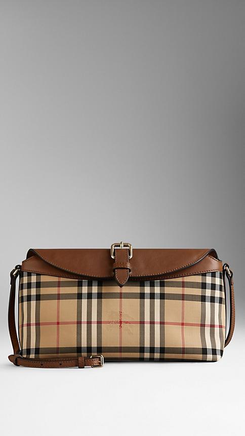Burberry Small Horseferry Check Crossbody Bag