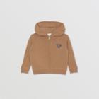 Burberry Burberry Childrens Thomas Bear Motif Cashmere Hooded Top, Size: 12m