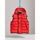 Burberry Burberry Down-filled Hooded Gilet, Size: 6m, Orange